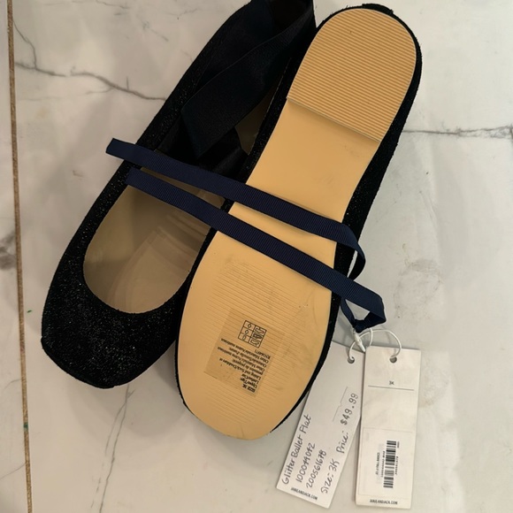 Janie and Jack | Shoes | Janie Jack Ballet Flats Glitter | Poshmark